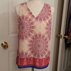 Violet & Claire Sleeveless Blouse NWT